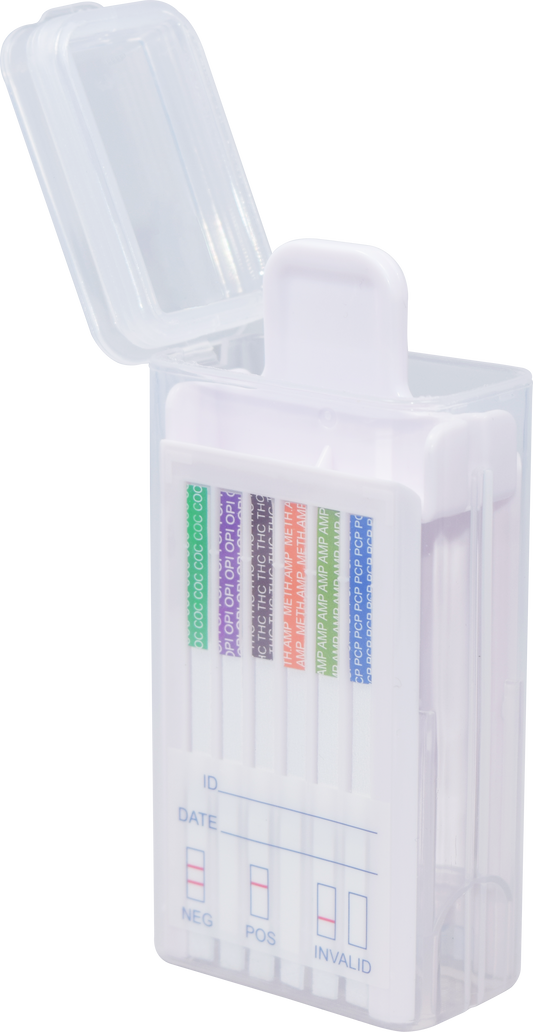 12 Panel Saliva Test Cup with Alcohol